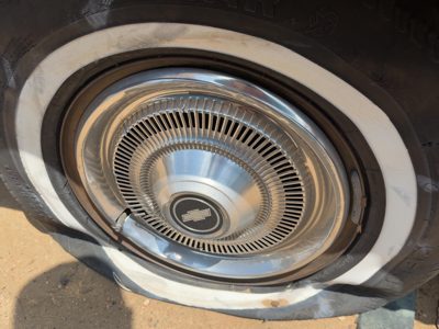 1971-1976 Chevy Impala Set of Four 15 Inch Hubcaps Wheel Covers OEM 03968761