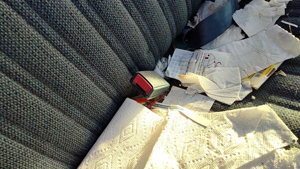 1993 Gmc Sierra 2500 Passenger Right Front Seat Belt Buckle Receiver Oem Blue
