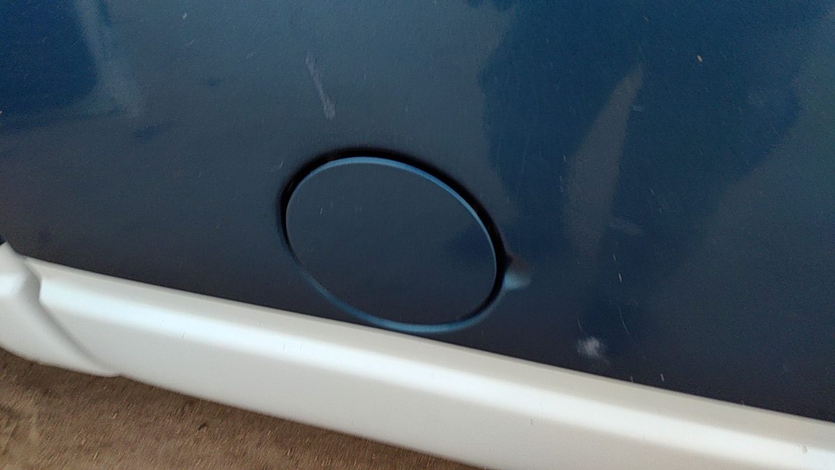 1991 Chevy Silverado 1500 Fuel Tank Door With Hinge Gas Lid Oem Filler