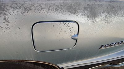 1993 Buick Lesabre Fuel Tank Door With Hinge Gas Lid Oem Filler Blue