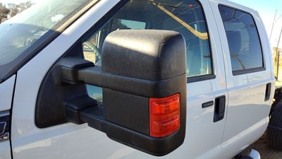 2013-2016 Ford F250 Driver Left Side Mirror Door Mounted Power 6.7L Powerstroke