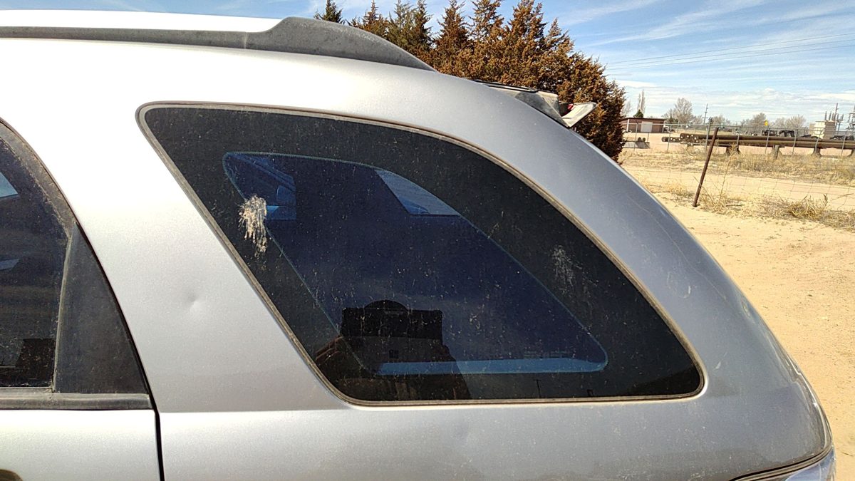 2005-2009 Chevy Equinox Driver Left Rear Quarter Glass Back Side Window Oem
