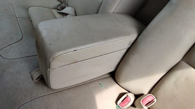 97-99 Cadillac Deville Rear Center Console Arm Rest Assembly 2 Piece 152 Neutral