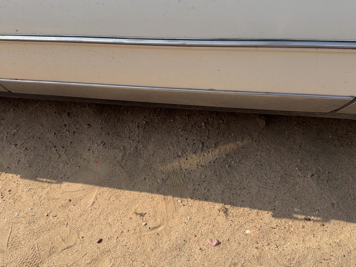 1986 Oldsmobile 98 Passenger Right Front Lower Moulding From Door Oem