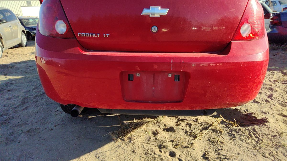 2005-2010 Chevy Cobalt Rear Bumper Cover Assembly Oem Back 74U Victory Red