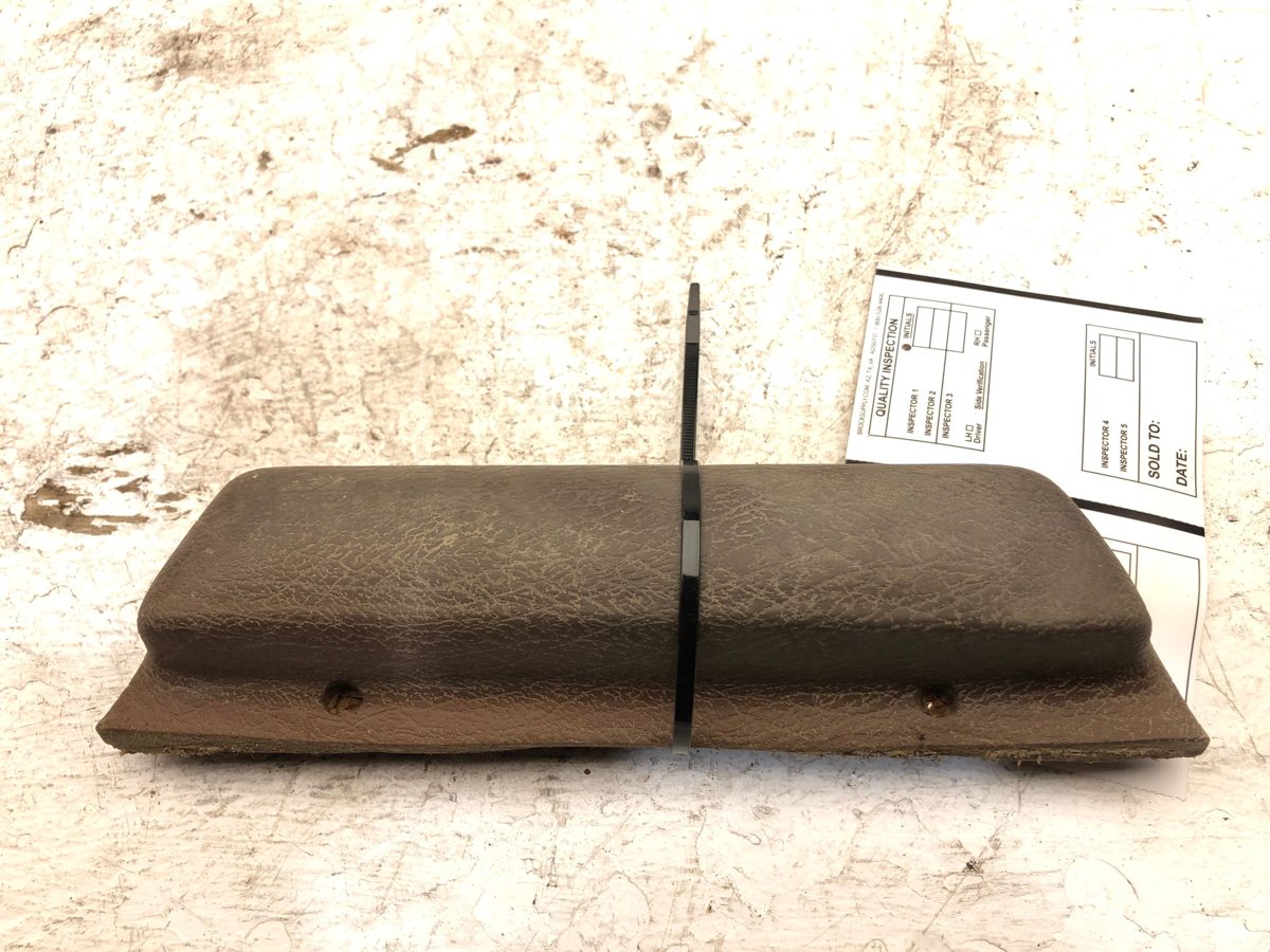 1975 Chevy C10 Driver Left Inside Door Arm Rest Oem Armest Saddle Tan Handle
