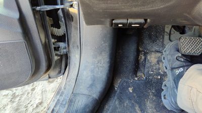 2014-2019 Nissan Sentra Driver Left Lower Kick Trim Panel Oem Charcoal G