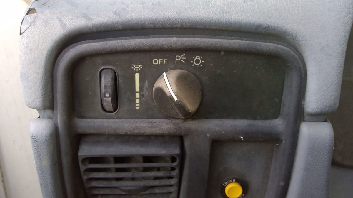 1994 Chevy Caprice Headlight Switch Assembly Oem Dash