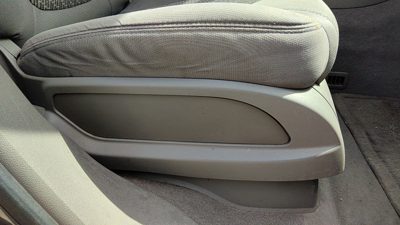 2010 Chevy Traverse Passenger Right Side Seat Trim Panel Oem Gray