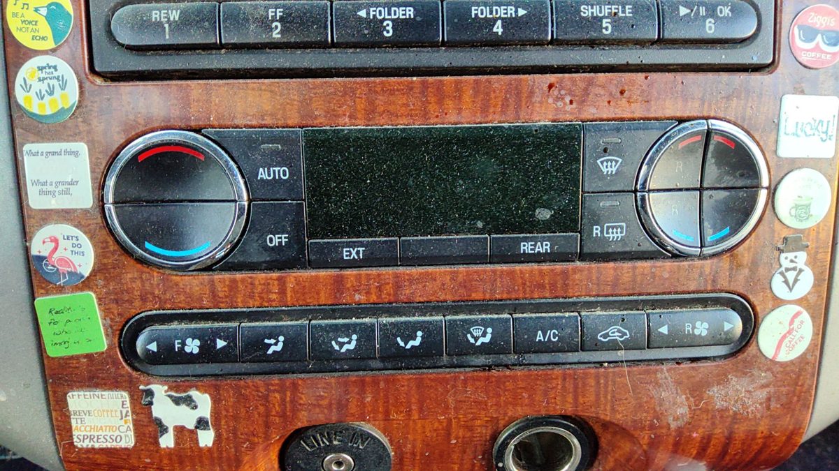 2007-2013 Ford Expedition Temperature Control Module In Dash Heater Ac Head Unit
