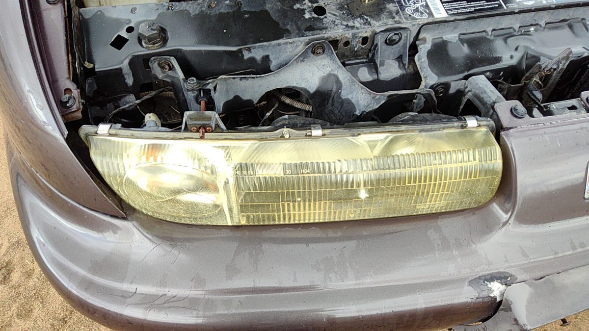 1996-1999 Saturn Sl2 Passenger Right Head Light Oem Front Lamp 21111170