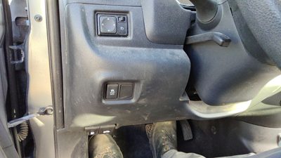 15-19 Nissan Versa Lower Dash Under Column Knee Bolster Trim Panel Charcoal G