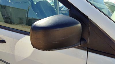 2008-2010 Dodge Grand Caravan Passenger Right Manual Side Mirror Door Mounted