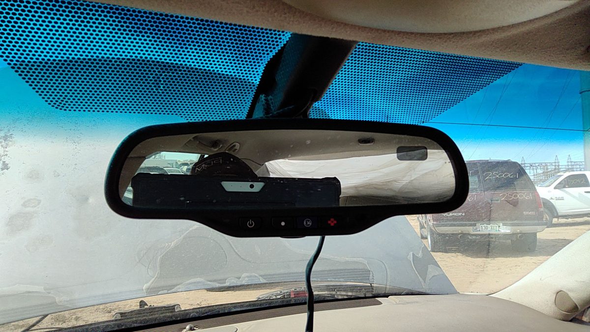 2000-2005 Cadillac Deville Dts Inside Rear View Mirror Oem Windshield Mounted