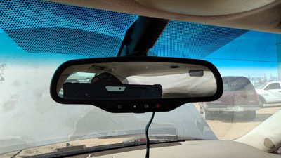 2000-2005 Cadillac Deville Dts Inside Rear View Mirror Oem Windshield Mounted