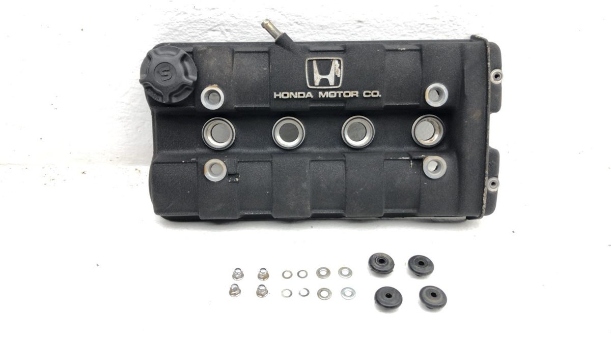 1988 Acura Integra Valve Cover With Bolts Factory Hardware Oem D16a1