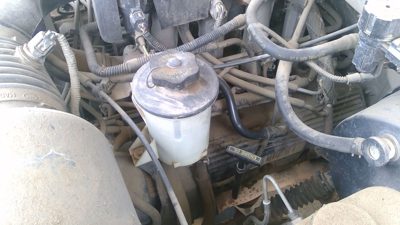 97-01 Ford F150 4.6L Power Steering Fluid Remote Reservoir Tank Bottole 4X2 At