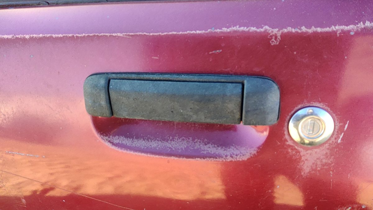 1997 Ford Aspire Driver Left Front Outside Door Handle Oem