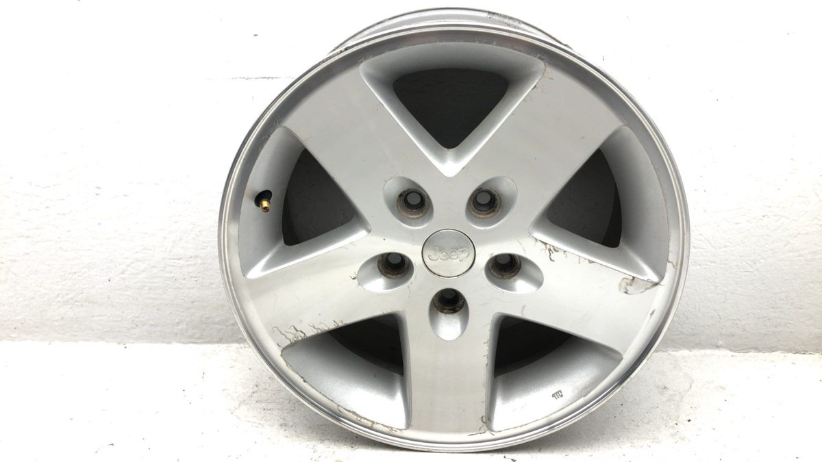 2007-2010 Jeep Wrangler 17 Aluminum Wheel Factory Rim 5 Spoke Oem