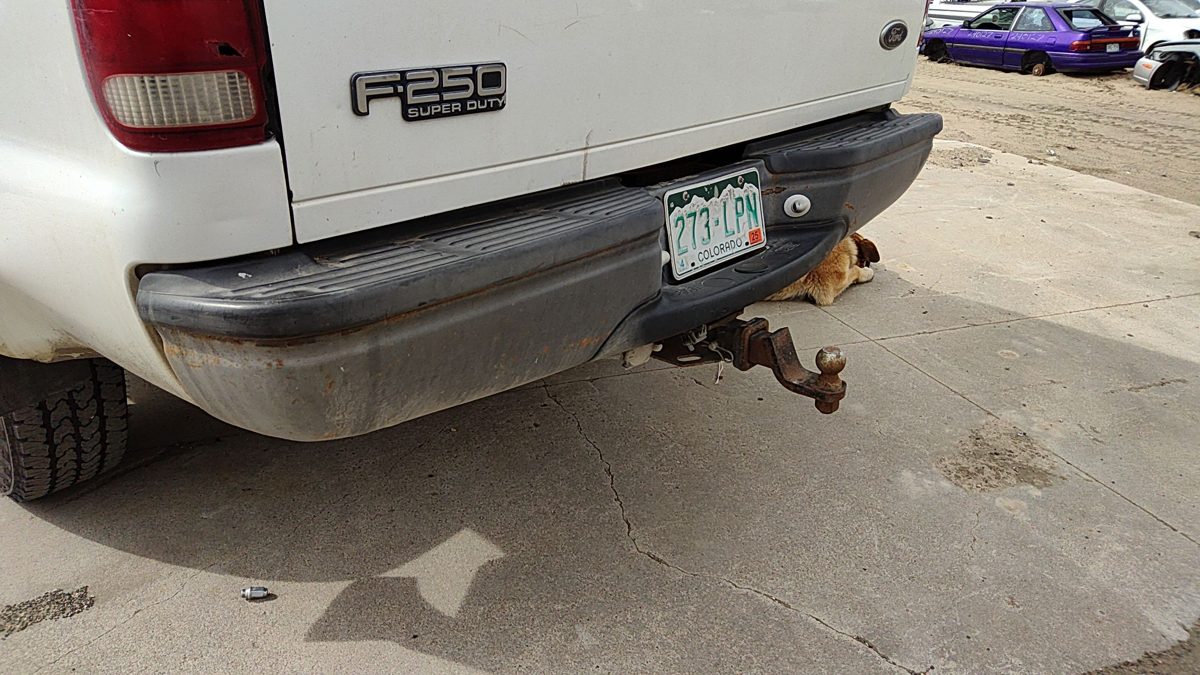 1999 Ford F250 Sd Pickup Rear Bumper Assembly