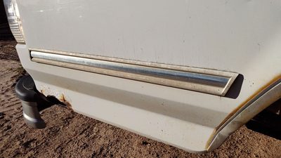 1995 Ford F150 Passenger Right Rear Moulding On Back Box Panel Oem