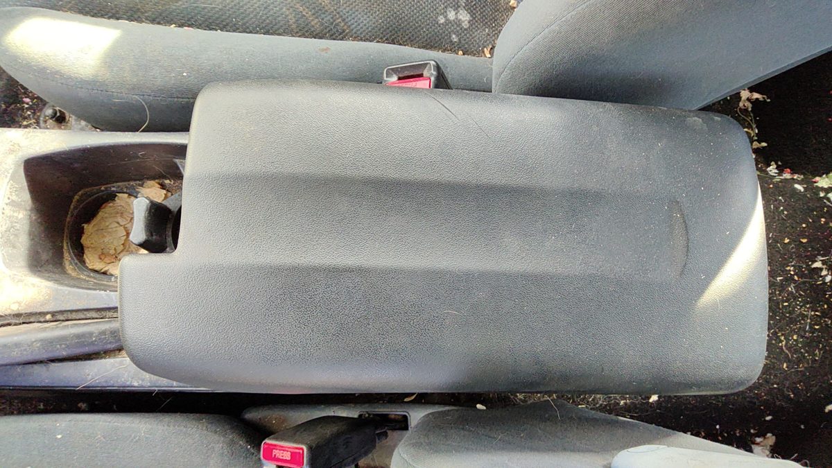 2004-2007 Mitsubishi Galant Center Console Lid Only Oem Arm Rest Fold Down Gray