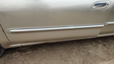 2000-2001 Nissan Maxima Driver Left Front Moulding From Door Oem Trim Strip Gold