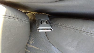 1994 Pontiac Bonneville Passenger Right Front Seat Belt Buckle Receiver Oem Gray