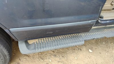 03-05 Explorer Passenger Right Rear Moulding From Door Back Trim Strip Blue Ld