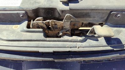 2006-2008 Hyundai Sonata Hood Latch Assembly With Bracket Oem 641010a000