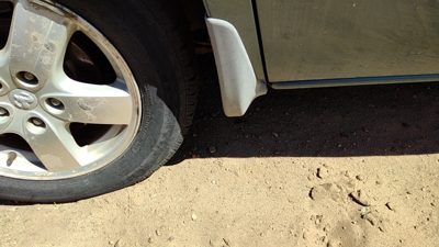 2007 Dodge Caravan Driver Left Moulding From Fender Oem Trim Strip