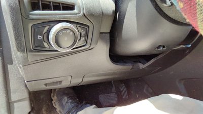 13-14 Focus Ford Focus Lower Dash Under Column Knee Bolster Trim Panel Black Ew