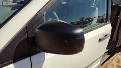 2008-2010 Dodge Grand Caravan Driver Left Manual Side Mirror Door Mounted Oem