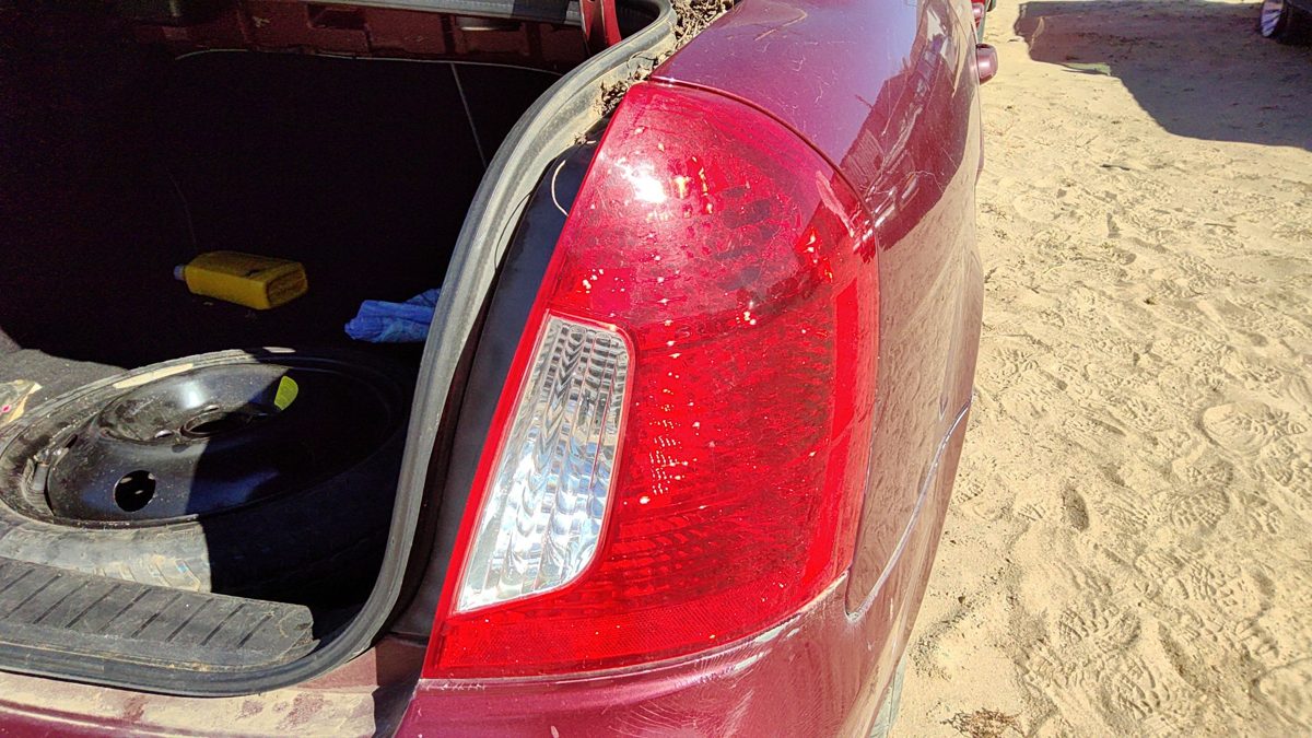 2006-2011 Hyundai Accent Passenger Right Tail Light Brake Lamp Oem Rear 4 Door