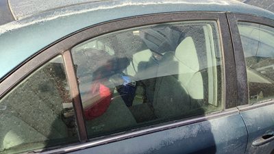 2006-2010 Hyundai Sonata Passenger Right Rear Side Window Door Glass Oem Back