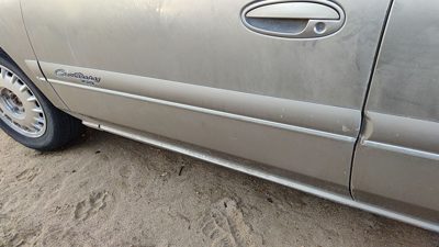 1997-2000 Buick Century Driver Left Front Moulding From Door Trim Strip Silver