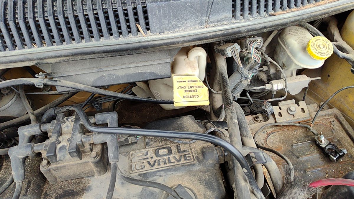 2002-2005 Dodge Neon Coolant Reservoir Radiator Overflow Tank Bottle Oem 2.0L
