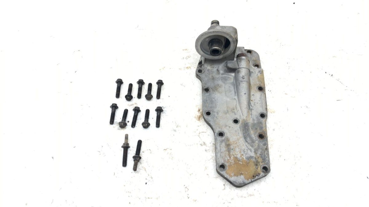 2001 Dodge Ram 2500 Oil Filter Housing With Bolts 5.9L Cummins Oem 3934303