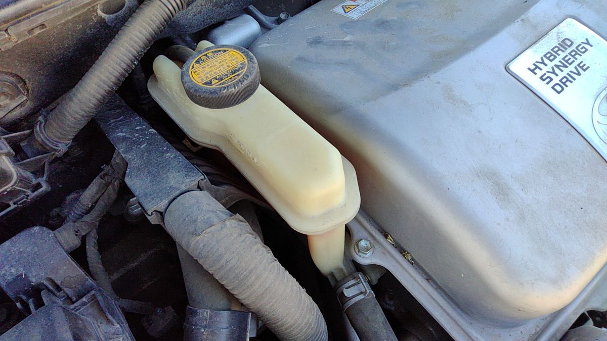 2005 Toyota Prius Coolant Recovery Bottle