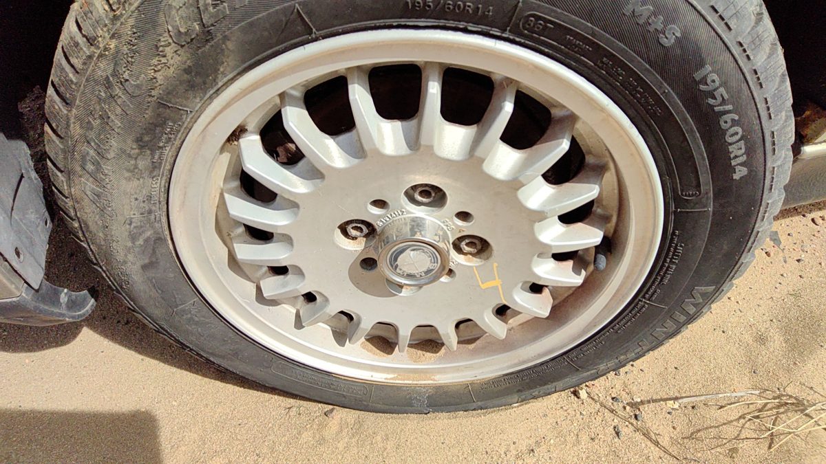 1987-1991 Bmw 325I 14" Aluminum Wheel Oem Factory Rim Silver 14X6 #4 1125688