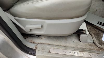 2003 Lincoln Aviator Passenger Right Side Seat Trim Panel Oem Gray Bl