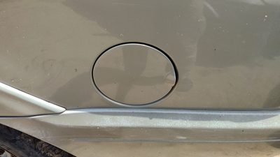 1998-2017 Lincoln Navigator Fuel Tank Door With Hinge Gas Lid Oem Filler Gold Bi