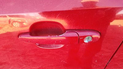 2007-2010 Chevy Cobalt Driver Left Front Outside Door Handle Oem 74U Victory Red
