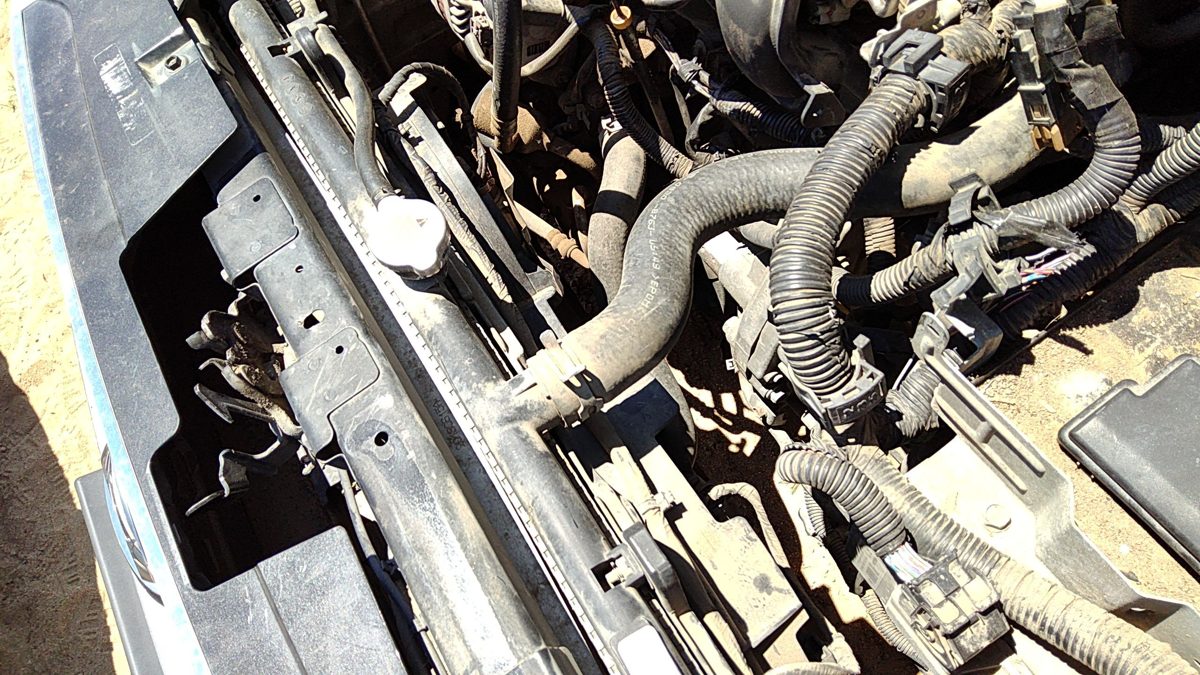 2010 Nissan Sentra Electric Cooling Motor