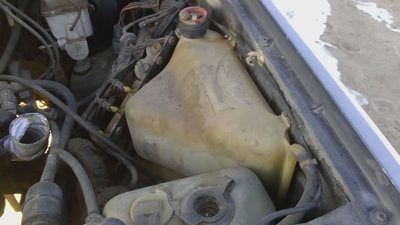 1985 Jeep Cherokee Coolant Reservoir Radiator Overflow Tank Bottle Oem 2.5L