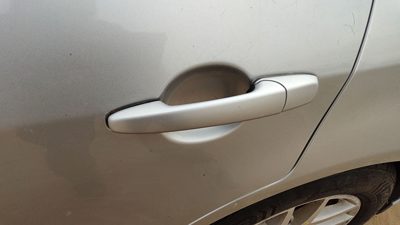2006-2012 Ford Fusion Driver Left Rear Outside Door Handle Oem Back Silver Ux