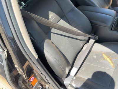 06-07 M35X Passenger Right Front Seat Belt Retractor Oem Shoulder Graphite