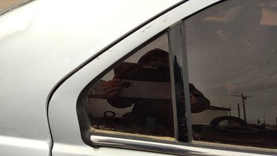 06-12 Ford Fusion Passenger Right Rear Vent Window Back Door Glass With Frame