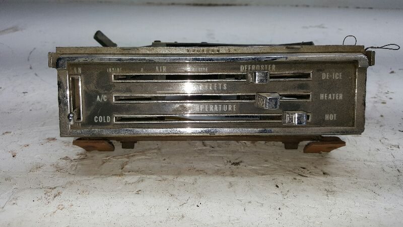 1968 Ctc20 Heater A/c Control