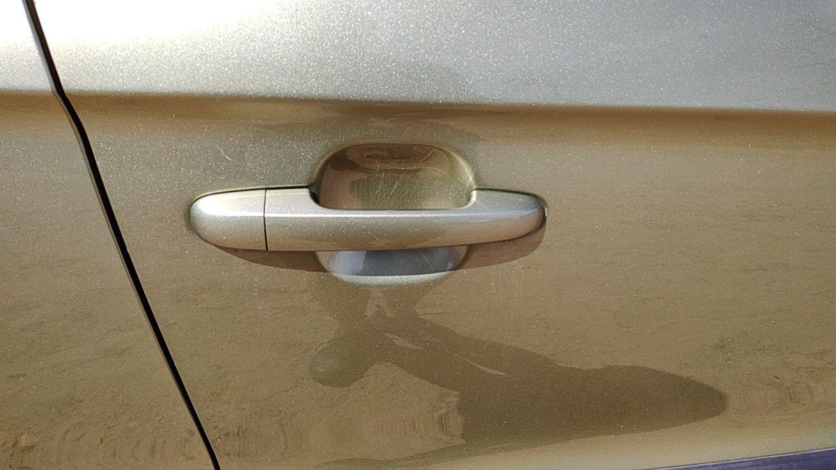 2010-2013 Kia Soul Passenger Right Front Outside Door Handle Oem Alien I7